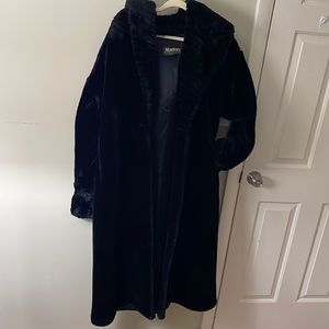 Black beautiful long coat